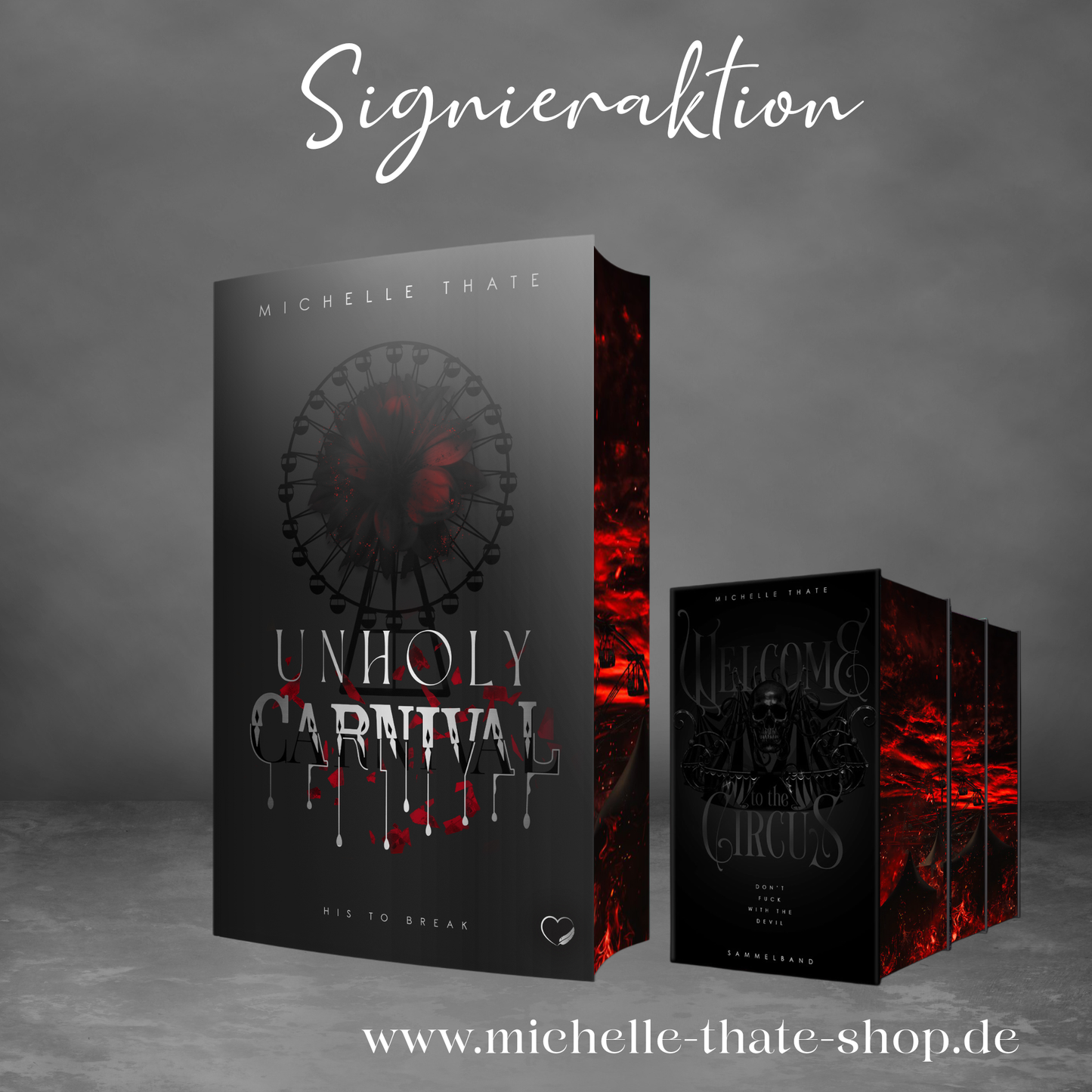Vorbestellung! Unholy Carnival - signierte Ausgabe inkl. Charakterkarte