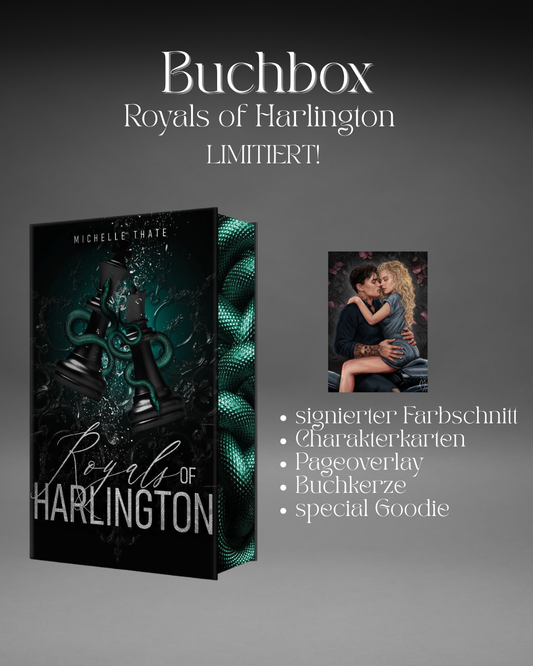 Buchbox Royals of Harlington- Limitiert! VORBESTELLUNG!